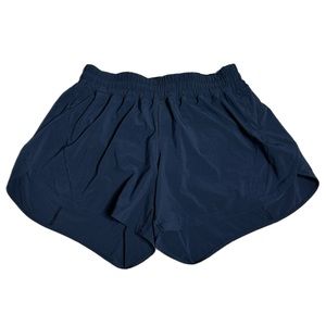 Lululemon Navy Blue Running Track That Shorts 5” 12
